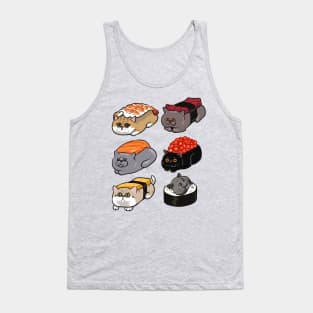 Sushi British Shorthair Cat Tank Top